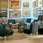 How can mixing old furniture with a few modern pieces give a home more personality