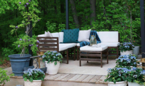 How can placing seating where you naturally pause change how often you relax in the garden