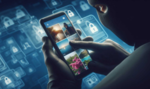 Why should you be careful about sharing detailed house photos publicly online