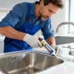 Why should you check silicone seals around sinks and tubs every few months
