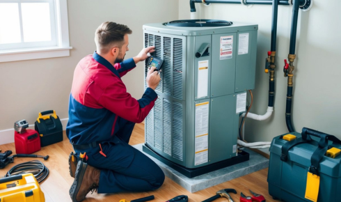 air handler installation